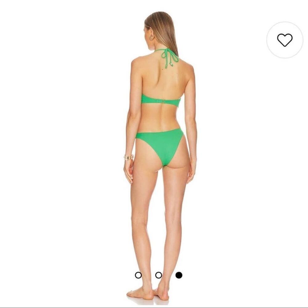 L*Space Green One Piece Swimsuit with Cut-Out Design - Picture 4 of 6
